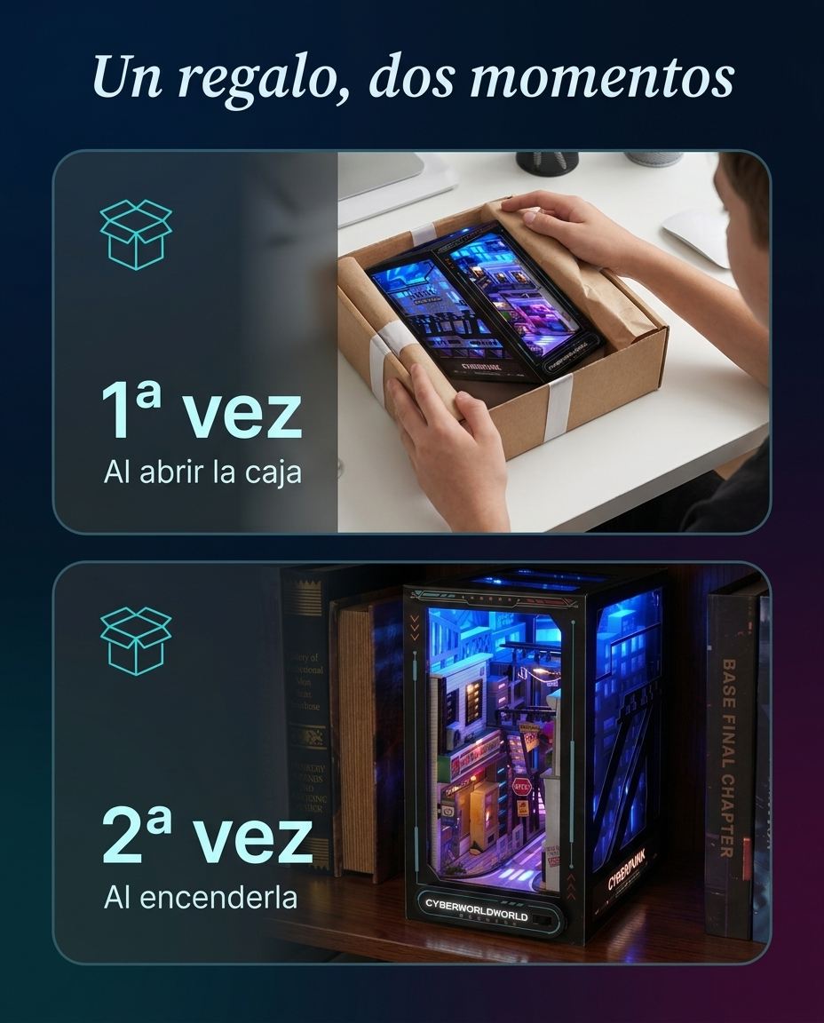 El regalo que se abre dos veces