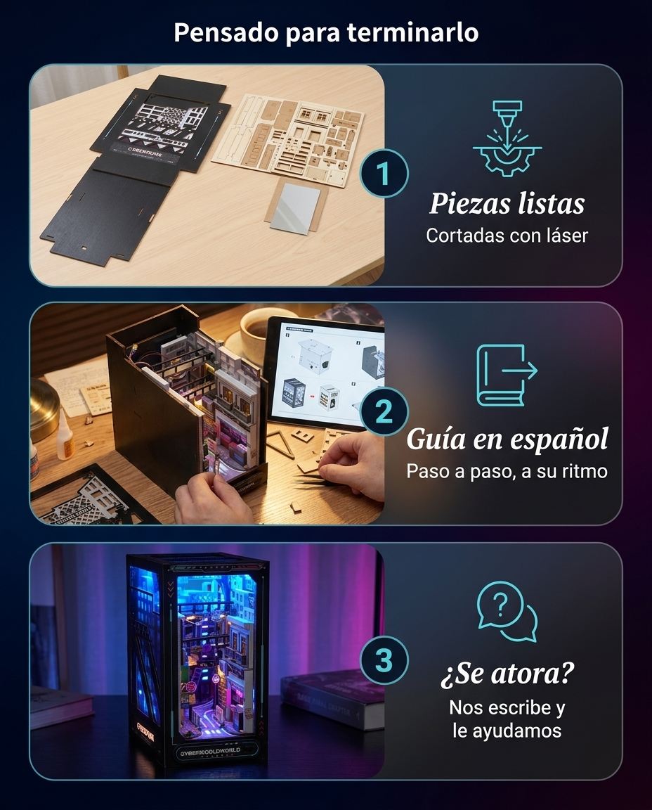 ¿Y si nunca ha armado nada?