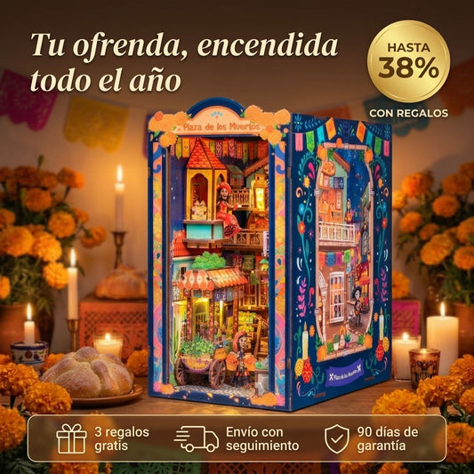 Armable Noche de Muertos con luz LED