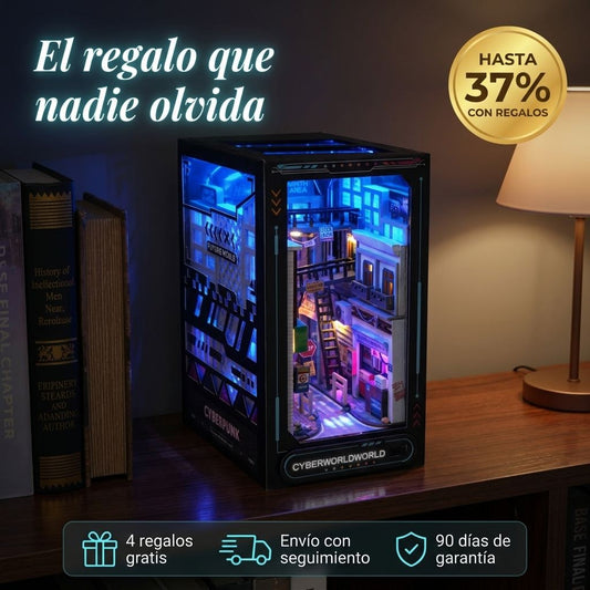 Distrito Futuro · Maqueta para armar con LED