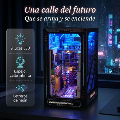 Distrito Futuro · Maqueta para armar con LED
