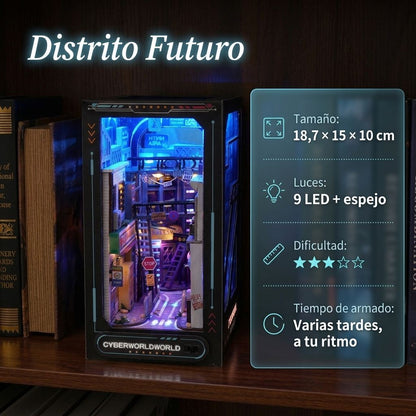 Distrito Futuro · Maqueta para armar con LED