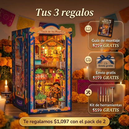 Armable Noche de Muertos con luz LED