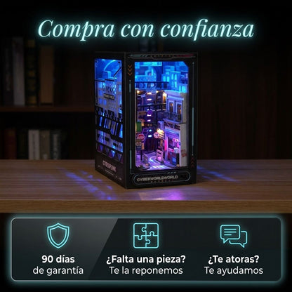 Distrito Futuro · Maqueta para armar con LED